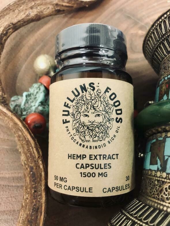 FuFluns Foods 50mg Full Spectrum Hemp Capsules - 30ct 