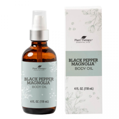 Plant Therapy ® Black Pepper Magnolia Body Oil - 4 fl oz