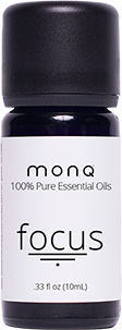 Monq® 100% Pure Essential Oils (10 mL) - Focus