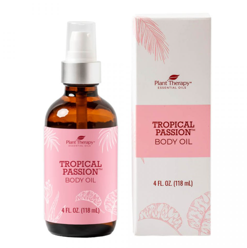 Plant Therapy ® Tropical Passion Body Oil - 4 fl oz