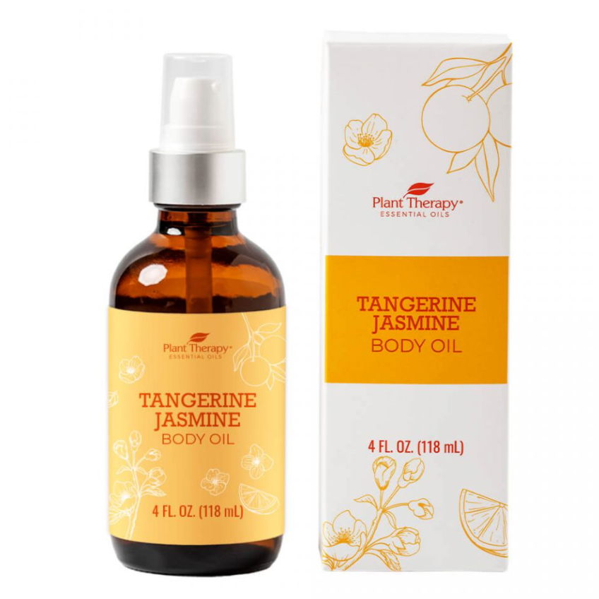 Plant Therapy ® Tangerine Jasmine Body Oil -  4 fl oz