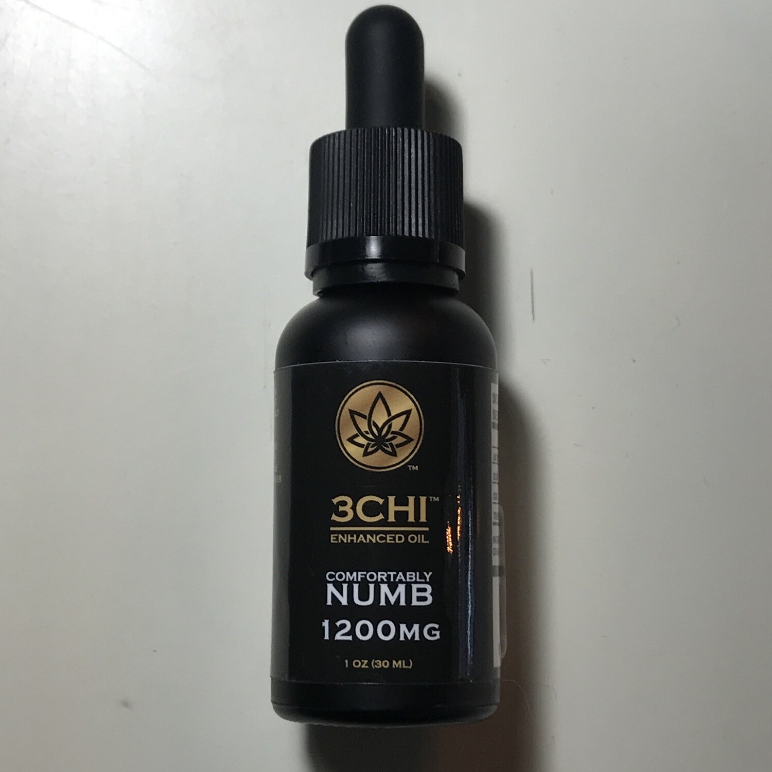 3CHI 1200mg (600 CBN:600 Delta8) Comfortably Numb Tincture 30mL