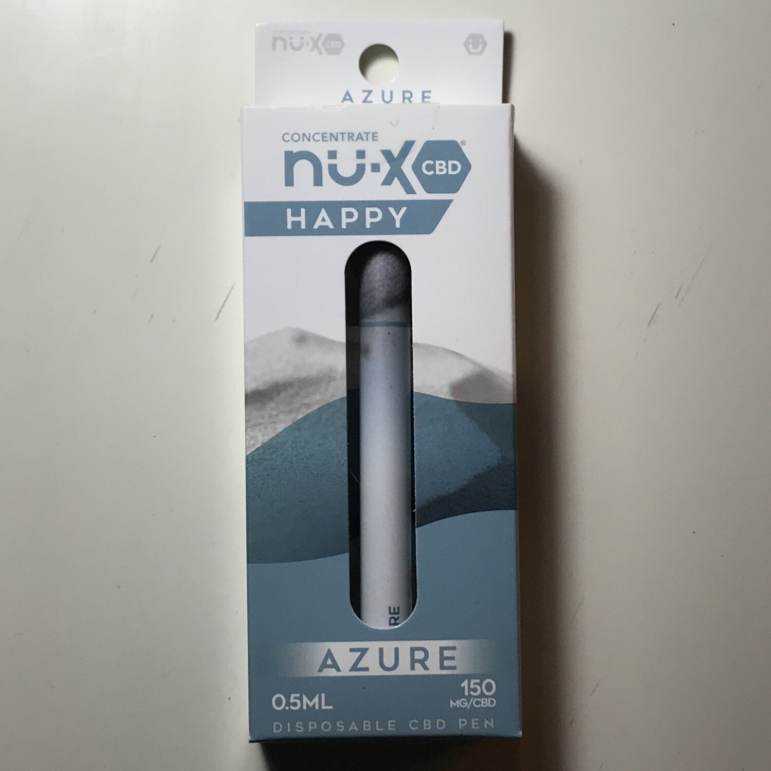 Nu-X CBD Disposable 150MG Pen - Azure