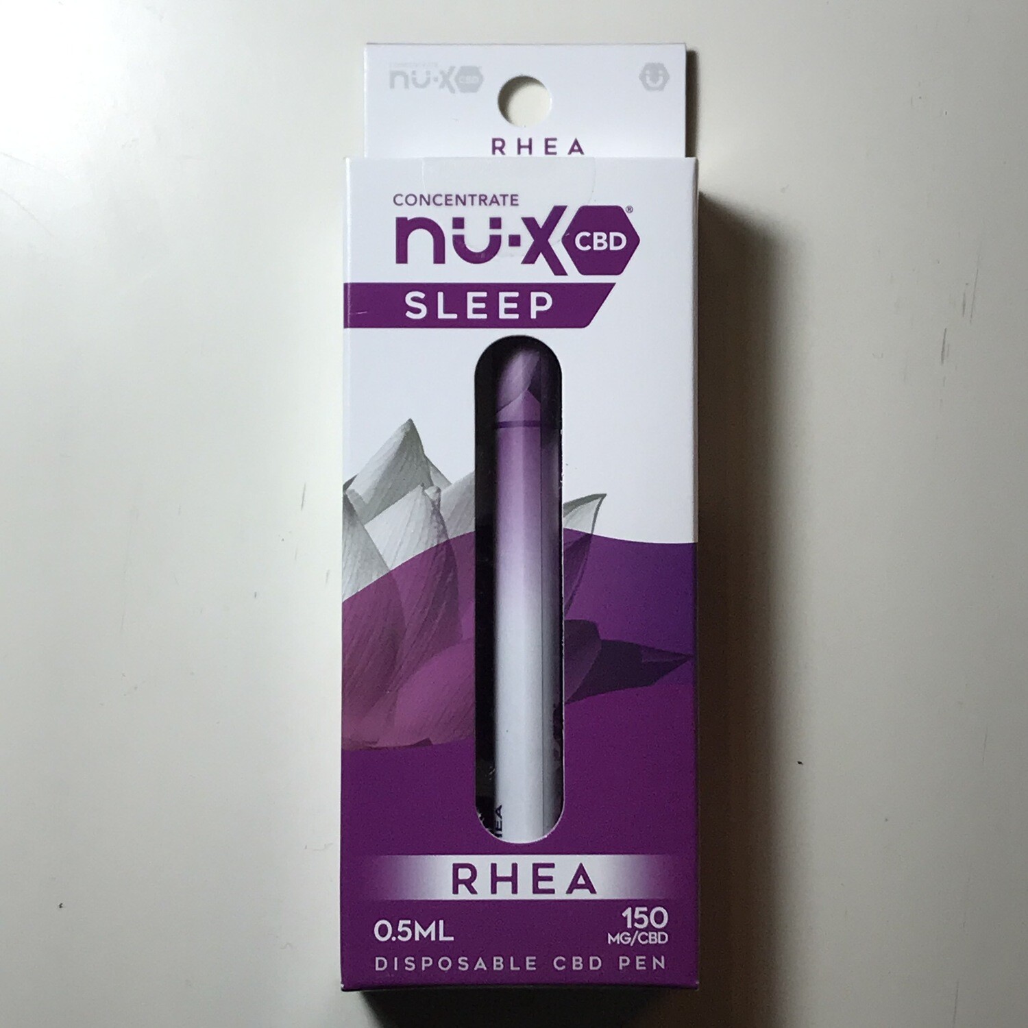 Nu-X CBD Disposable 150MG Pen - Rhea