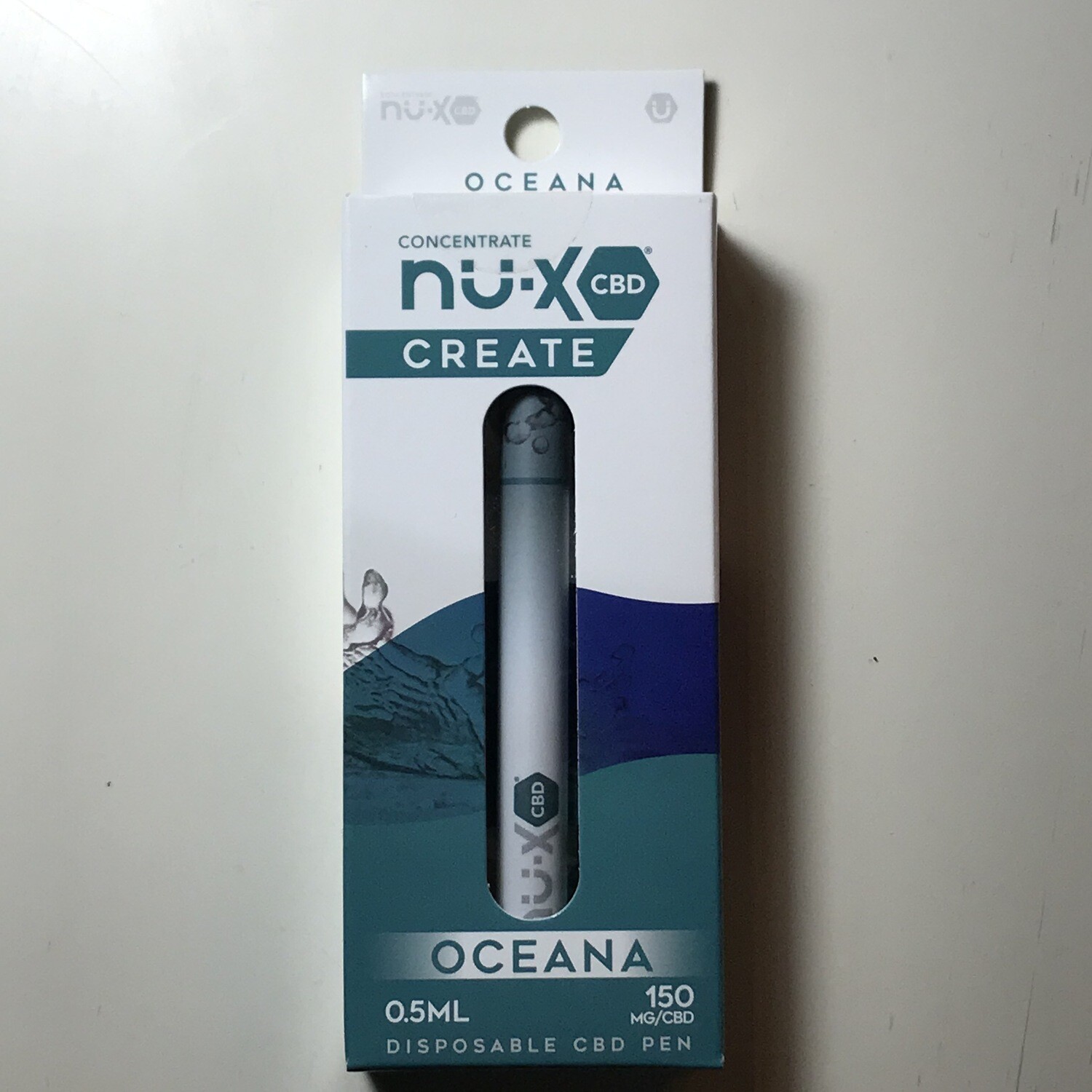 Nu-X CBD Disposable 150MG Pen - Oceana