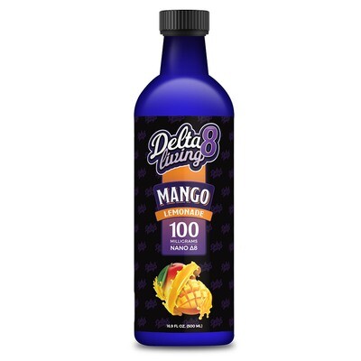 CBD Living Delta 8 Mango Lemonade - 100MG - 16.9ML