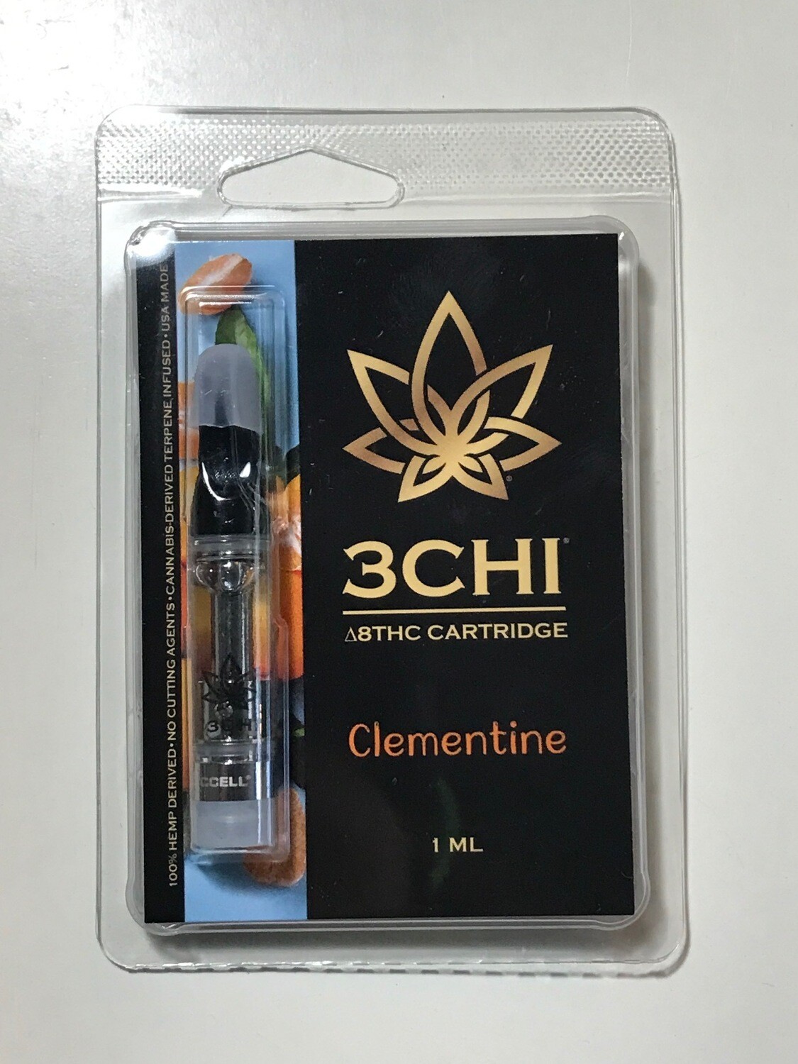 3CHI 950mg Delta8 Clementine 1mL Cartridge