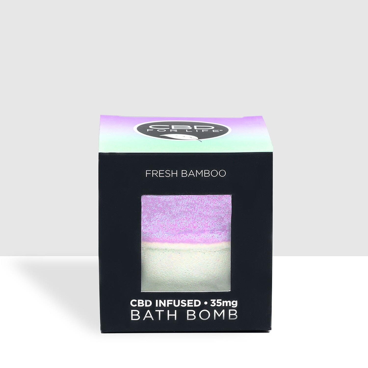 CBD For Life Fresh Bamboo Bath Bomb - 35MG
