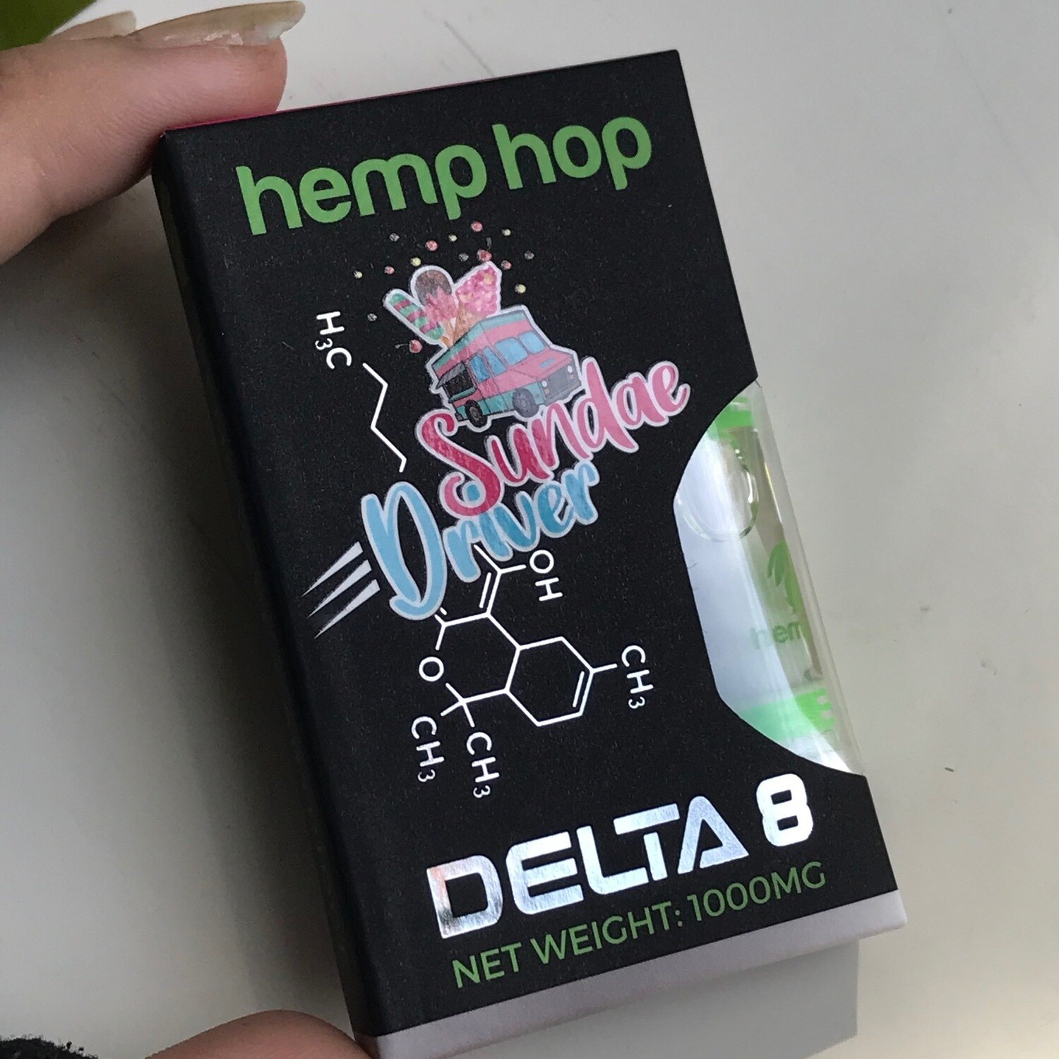 HempHop THC-O Cart - Sundae Driver - 1000MG