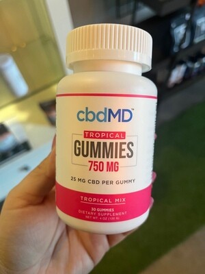 cbdMD 750mg Gummies (vegan) - 30ct.