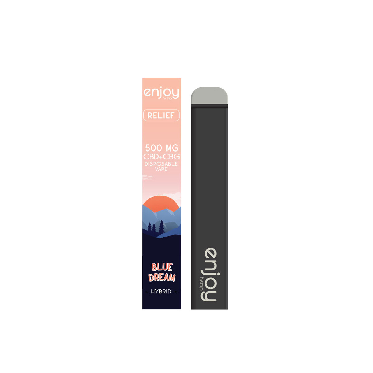 Enjoy 500MG CBD+CBG Disposable Pen - Relief
