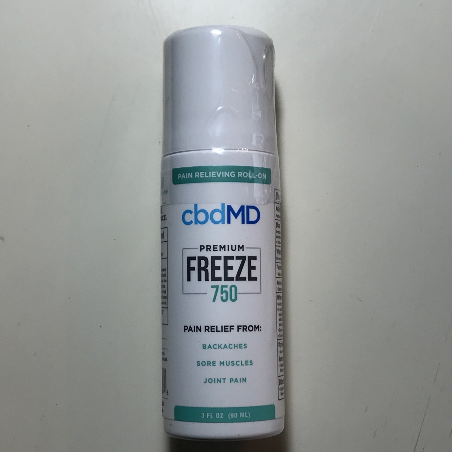 cbdMD 750MG Freeze Topical Pain Relief Roll-on - 3 fl oz