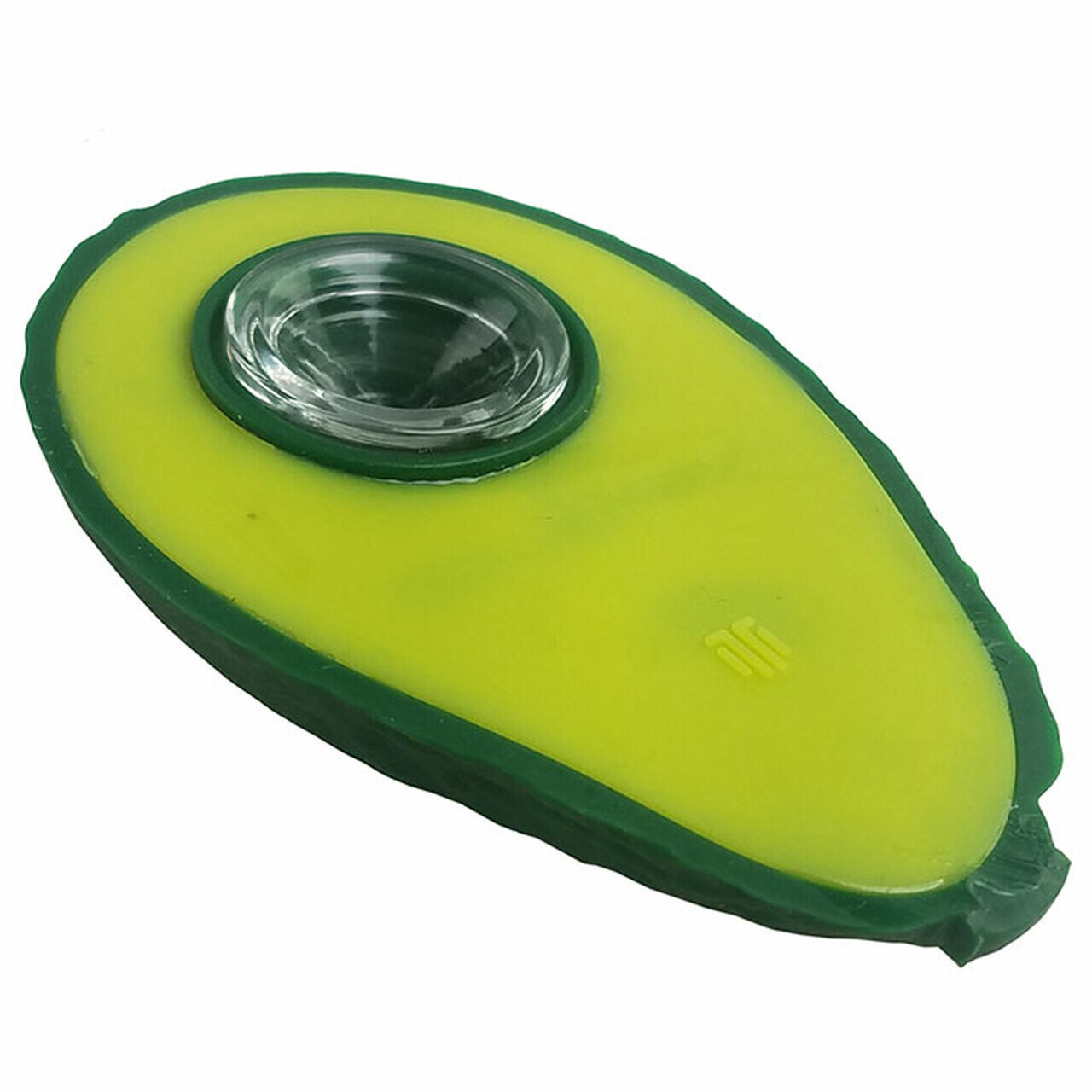 3.5&quot; Silicone Avocado Spoon Hand Pipe