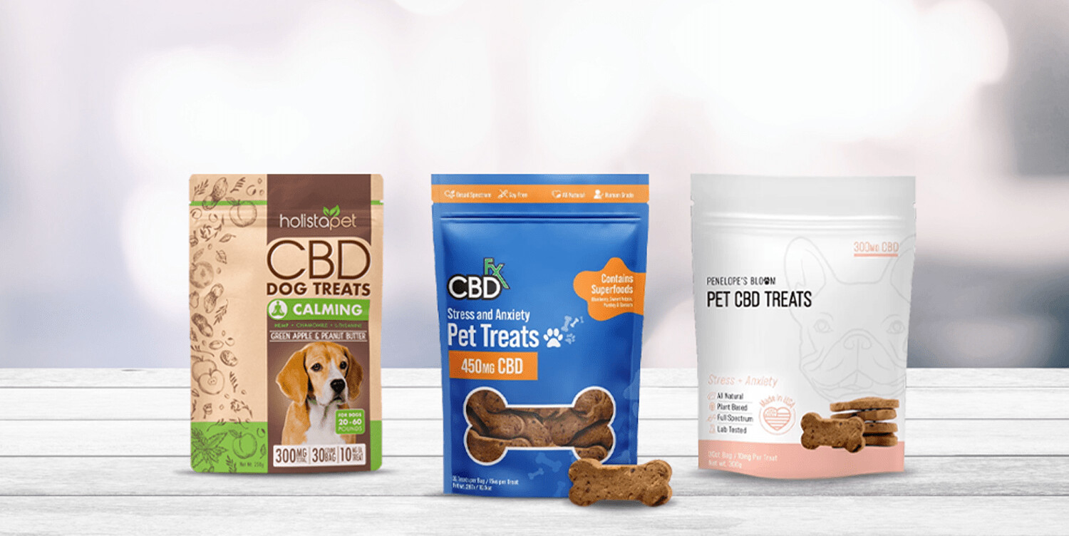 CBDfx CBD Pet Treats - 450mg - Stress &amp; Anxiety