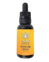 3Chi Focused Blends - Focus Tincture -Δ8THCv, Δ9THCv, CBD, CBG - 1600MG