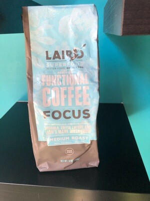 Laird Mushroom Coffee - Focus - Med Roast - 12oz