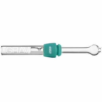 GRAV® - 4“ Glass Blunt Hand Pipe with Silicone Grommet 