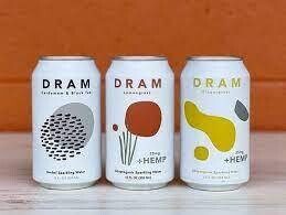 DRAM Apothecary Herbal Sparkling Water CITRUS &amp; BLOSSOMS - 25MG - Single Can