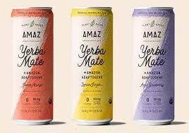 AMAZ Yerba Mate Peach Mango 12oz.