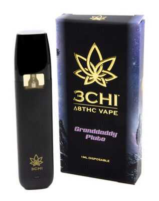 3Chi Delta 8 1ML Disposable Pen - Granddaddy Pluto