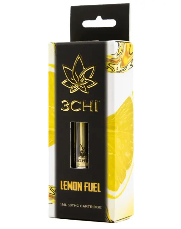 3CHI 950mg Delta8 Lemon Fuel 1mL Cartridge