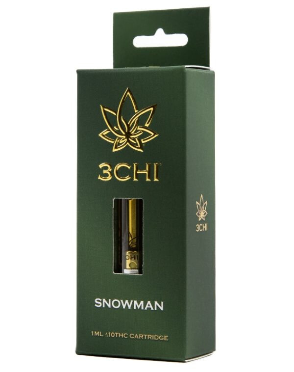 3Chi Delta 10 Cartridge - 1ml - Snowman