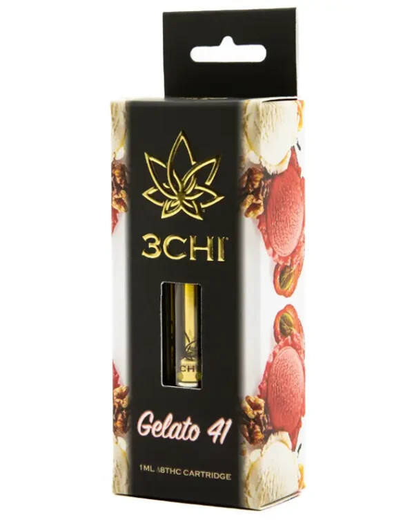 3CHI 950mg ∆8 &quot;Gelato 41&quot; 1mL Cartridge