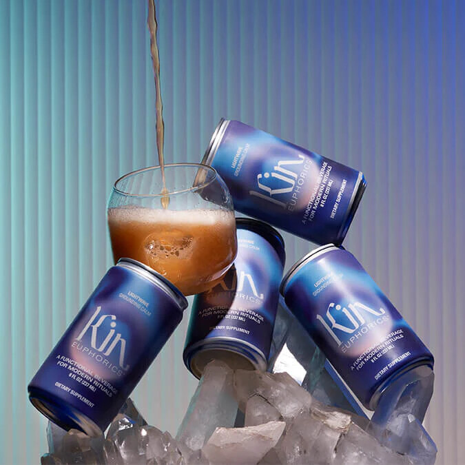 Kin Euphorics - Lightwave - Grounding Calm - Single Can