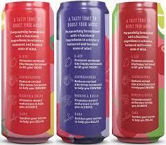 Kowa Mood Boost Sparkling Tonic - Black Raspberry Hibiscus - Single Can