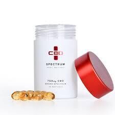 SPECTRUM CBD SOFTGELS - 750MG - 30ct