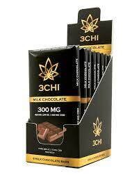 3Chi Premium Delta 9 THC Milk Chocolate Bar - 300MG