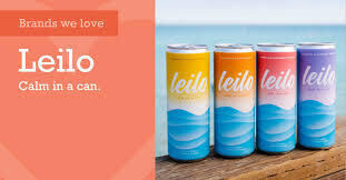Leilo Calm in a Can Kava Drink Sparkling Blackberry Orange - Single Can