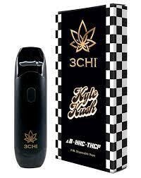 3Chi Premium Kyle Kush Vape (Delta 8,HHC,THCP,CBC)  – 2ml Disposable