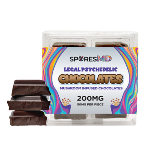 SporesMD - Psychedelic Mushroom Chocolates | 200MG 