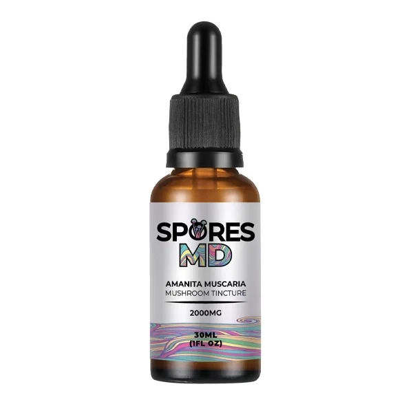 SporesMD - Psychedelic Amanita Muscaria Mushroom Tincture 2000mg