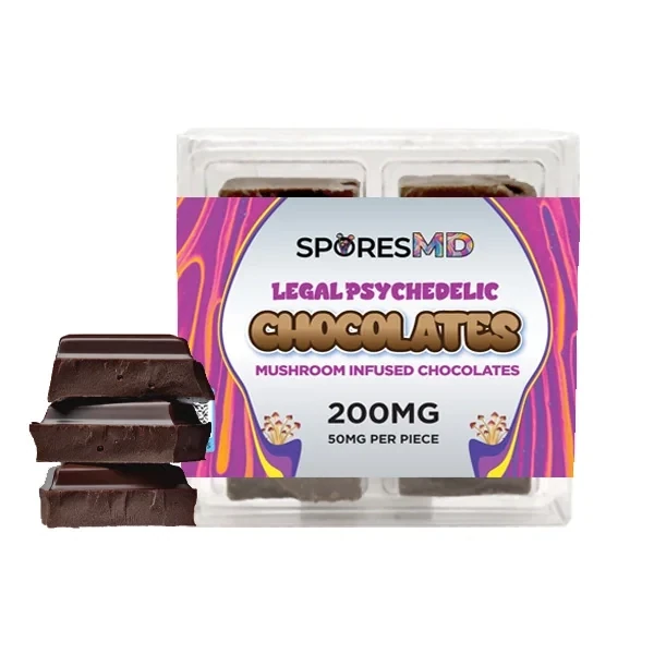 SporesMD - Spores Amanita Pantherina Chocolates 200mg (High Strength)