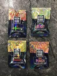Kush Kube - Ridiculously Potent 2 Pack Gummies - Various Flavors - 15MG D9/15MG CBD