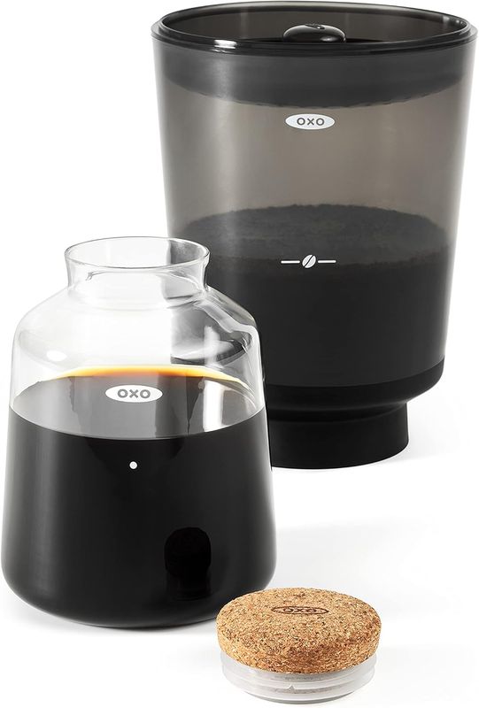 OXO Brew Compact Cold Brew Coffee Maker, Black