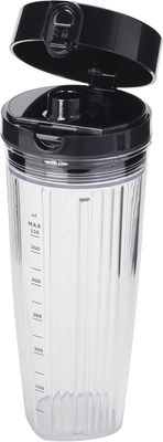 ZWILLING Enfinigy Personal Blender Jar with Drinking Lid and Vacuum Lid - Black