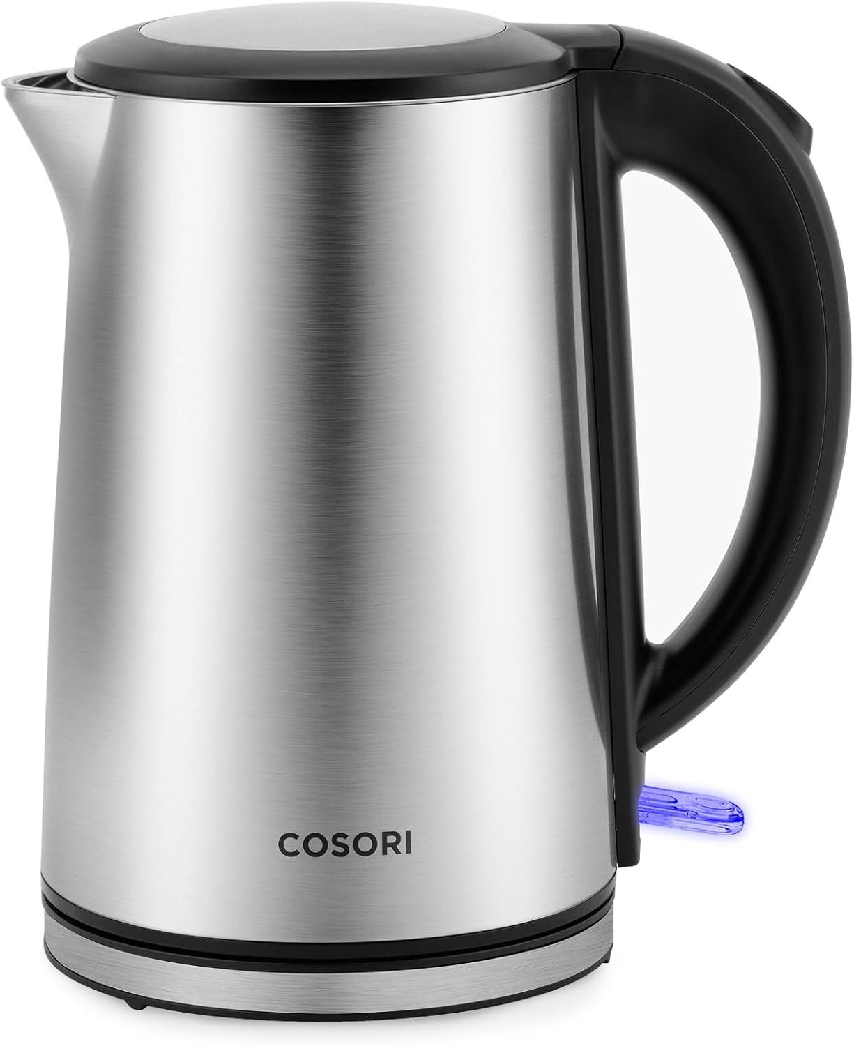 COSORI Electric Kettle, Cool-Touch Double Wall Stainless Steel Insulated, Automatic Shut Off &amp; Boil-Dry Protection, Durable Tea Kettle Boiler &amp; Heater, 1.5L/1500W, Silver