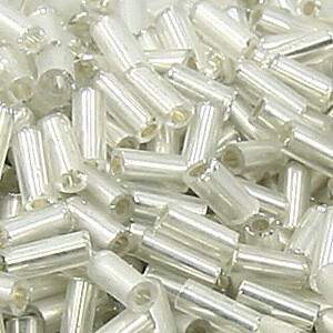 Bugles Sz 3 Silverlined Crystal 