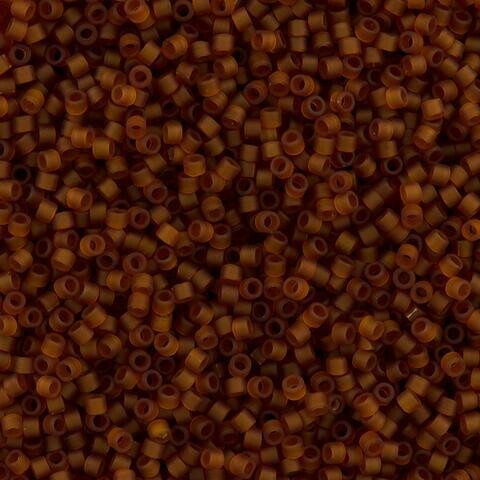 Delica Sz 11 Transparent Chestnut Brown 0764