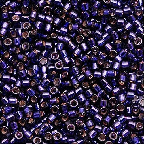 Delica Sz 11 Silverlined Dark Purple 0609