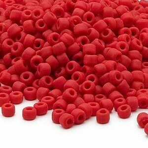 Opaque Sz 6 Matte Red 