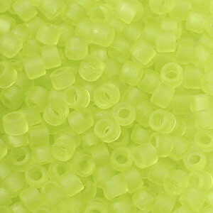 Delica Sz 11 Matte Transparent Neon Green 0766