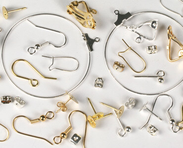 Earrings, Findings & Safety Pins
