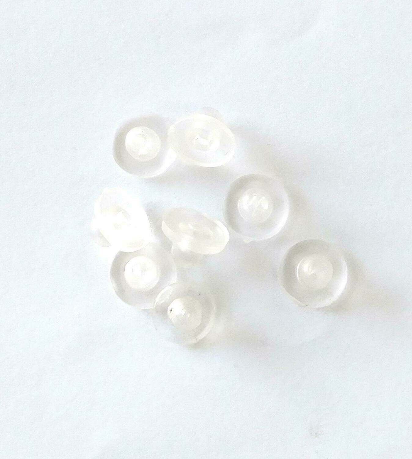 Rubber Earring Backs Pkg of 5 Pairs