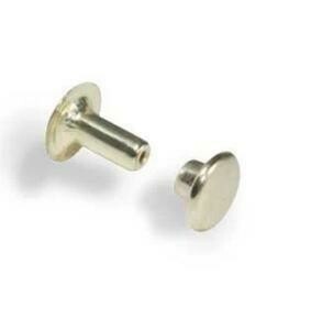 Rapid Rivets Long Shank Nickel Plate Pkg of 10