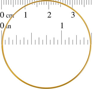  Brass Ring 1 1/2&quot;