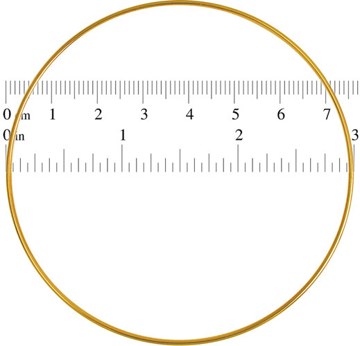  Brass Ring 3&quot;